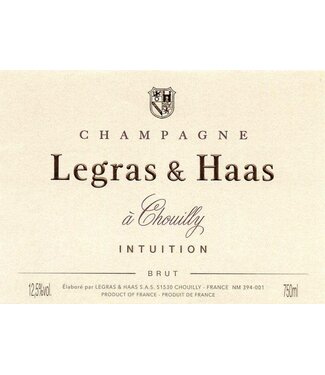 Legras & Haas Legras & Haas Champagne Intuition Brut | NV