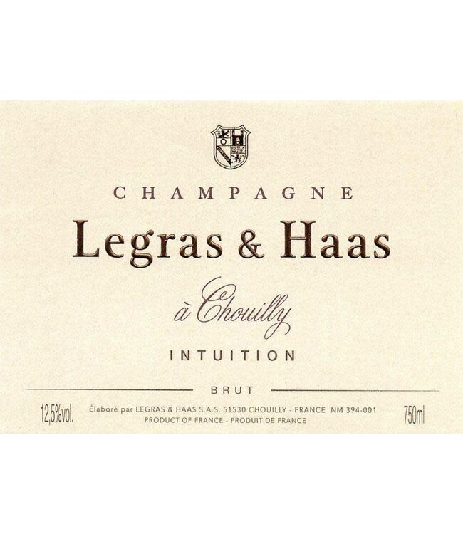 Legras & Haas Champagne Intuition Brut | NV