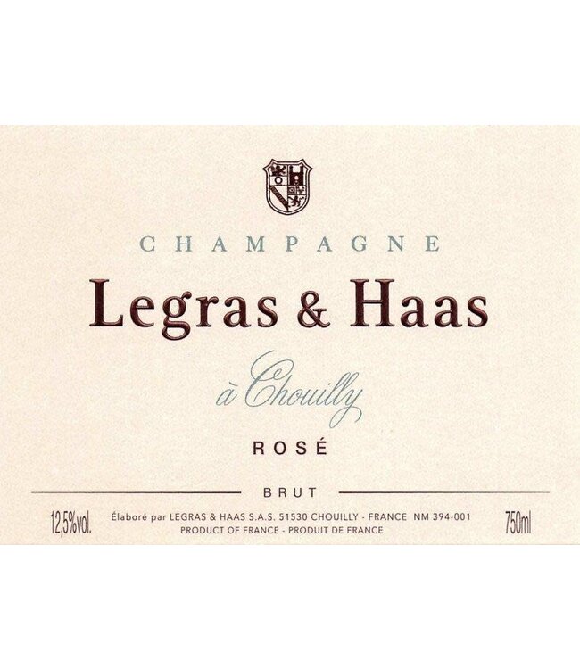 Legras & Haas Champagne Rosé Brut | NV