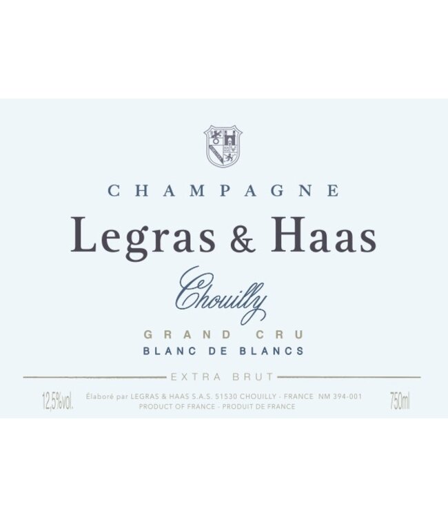 Legras & Haas Champagne Grand Cru Blanc de Blancs Extra Brut | NV