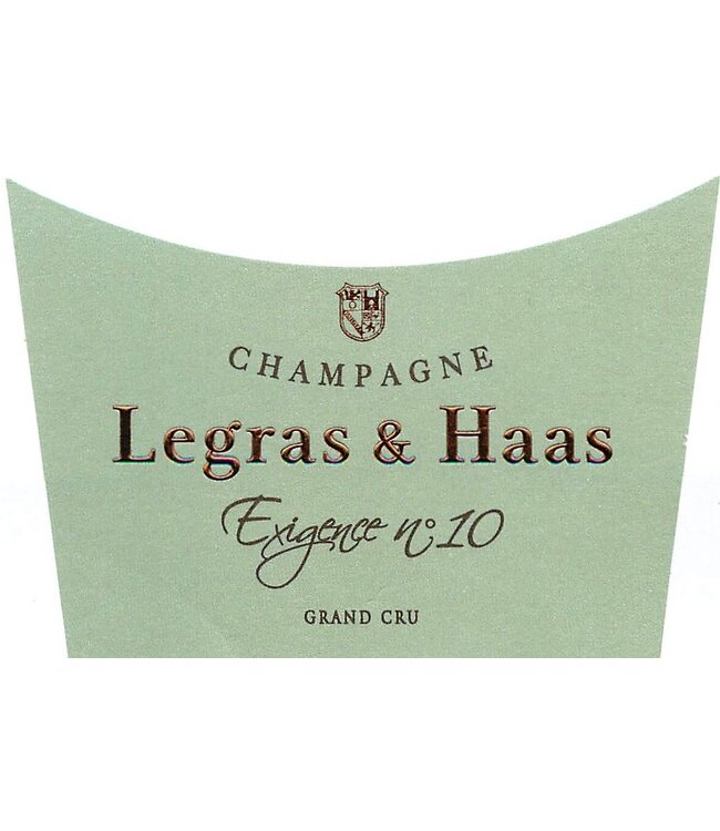 Legras & Haas Champagne Exigence No 10 Grand Cru Brut | NV