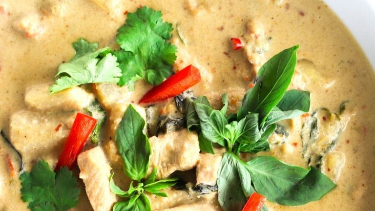 What's for Dinner? Thai Green Curry and Reisling