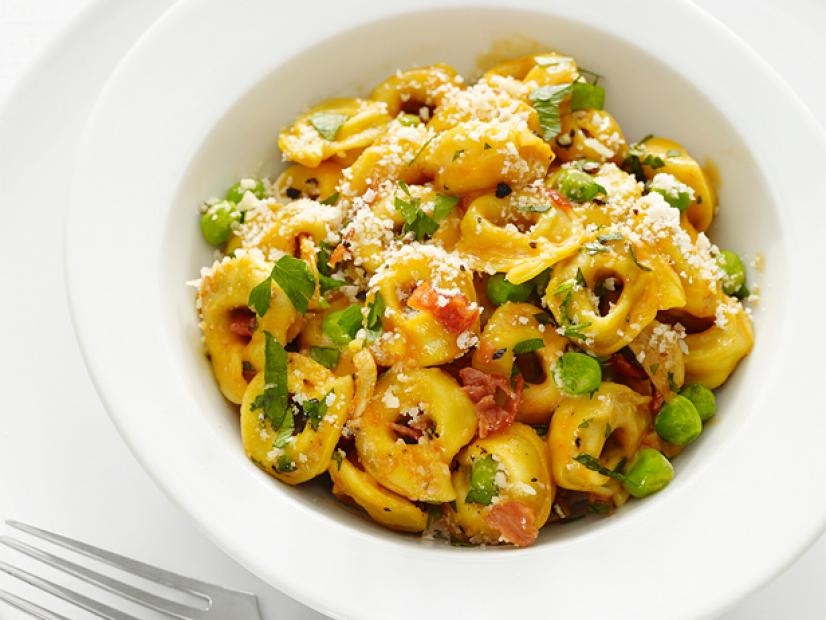 What's for Dinner? Tortellini with Peas and Prosciutto
