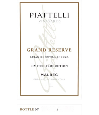 Piattelli Piattelli Limited Production Malbec Grand Reserve (2021)