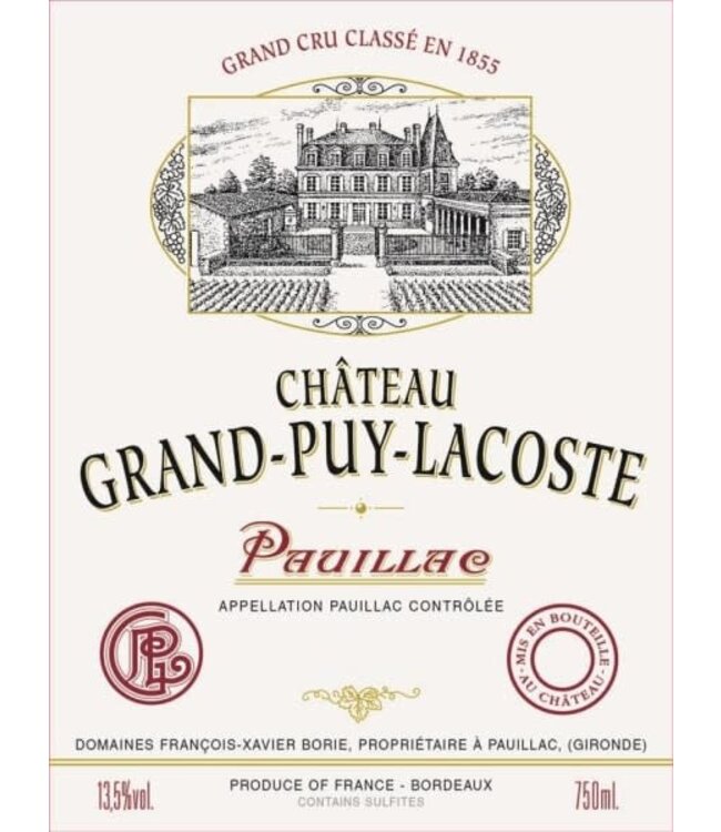 Château Grand-Puy-Lacoste Pauillac