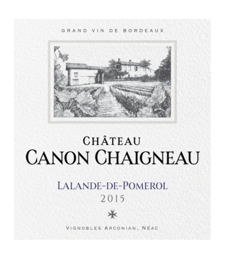Chateau Canon Chaigneau Château Canon Chaigneau (2015)