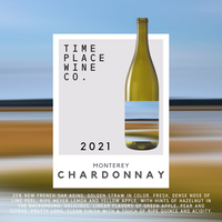 Time Place Wine Co. Monterey Chardonnay (2021)