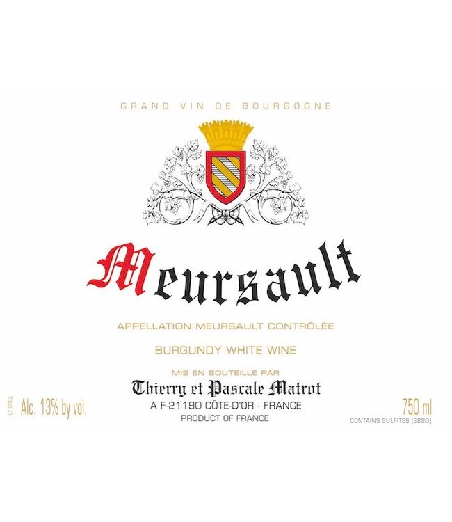 Domaine Matrot Meursault 2021