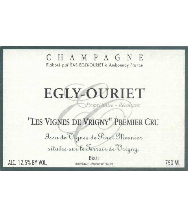 Egly-Ouriet Les Vignes de Vrigny Premier Cru Brut NV| 750ml