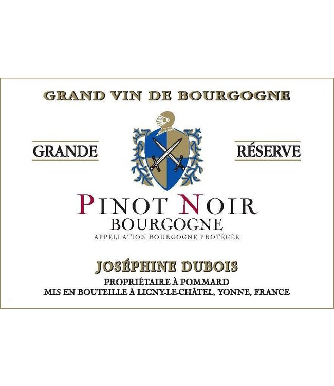 Joséphine Dubois Bourgogne Pinot Noir Grande Réserve 2022 | 750ml