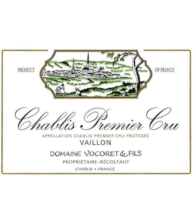 Domaine Vocoret et Fils & Fils Chablis Vaillon Premier Cru 2023 | 750ml