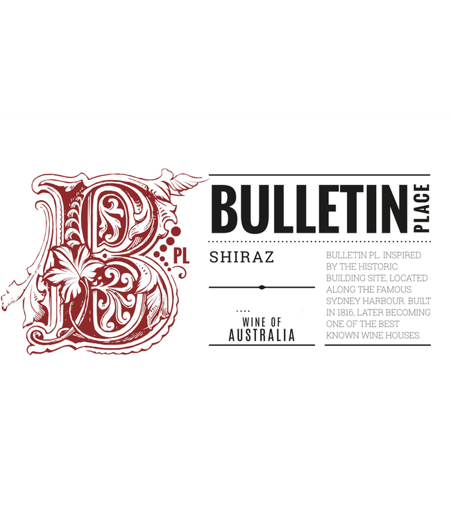 Bulletin Place Shiraz 2022| 750ml
