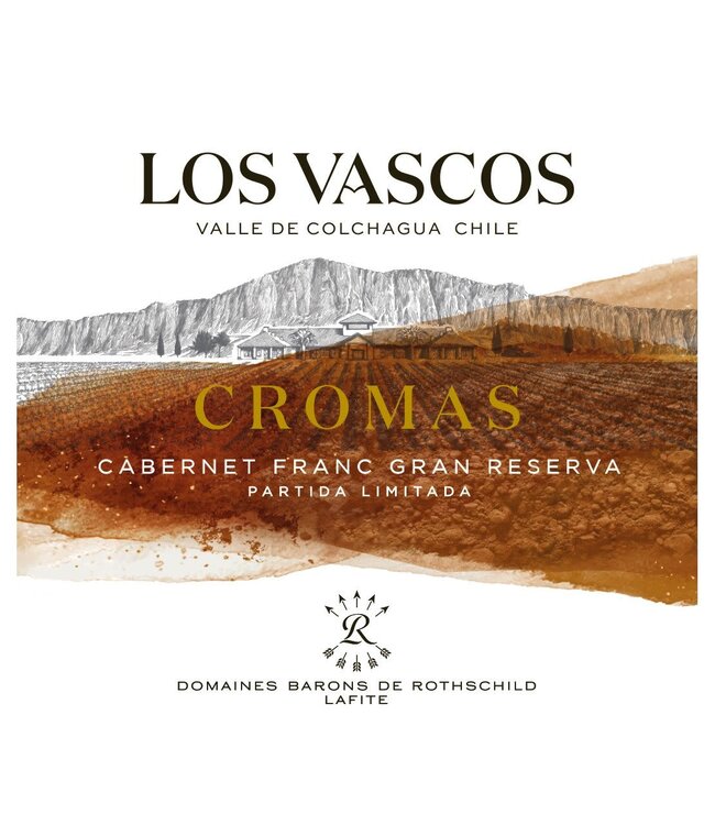 Los Vascos Cromas Cabernet Franc Gran Reserva 2020| 750ml