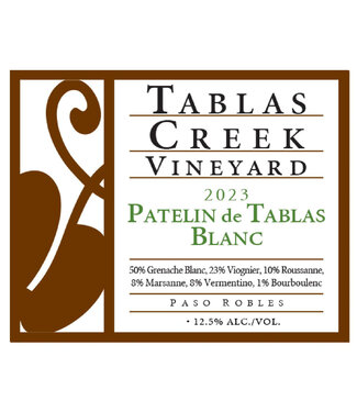 Tablas Creek Tablas Creek Patelin de Tablas Blanc (2023)