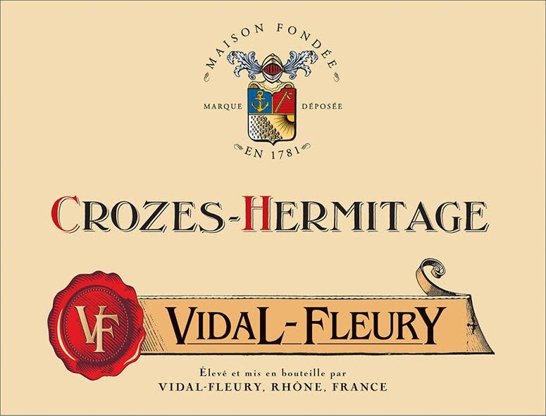 Vidal-Fleury Crozes-Hermitage 2020| 750ml - Vintage Wine Cellars
