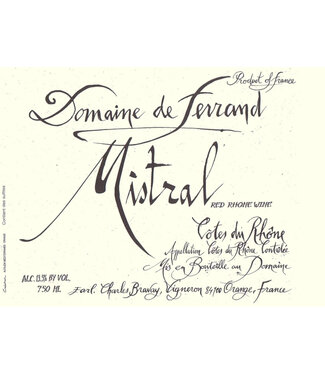 Domaine de Ferrand Domaine de Ferrand Côtes du Rhône Mistral (2022)