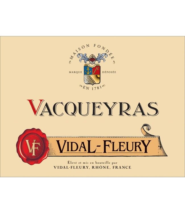 Vidal-Fleury Vacqueyras 2021 | 750ml
