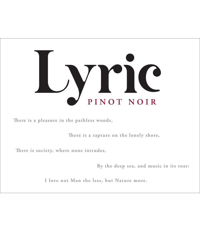 Lyric Pinot Noir 2023 | 750ml