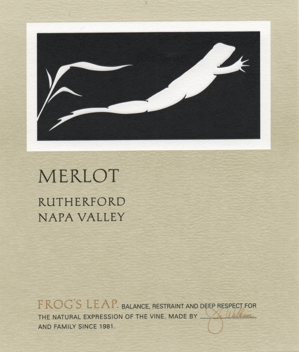 Frog's Leap Merlot 2022| 750ml - Vintage Wine Cellars