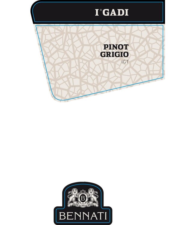 Bennati I Gadi Pinot Grigio 2023 | 750ml
