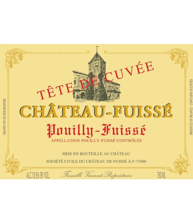 Château Fuissé Pouilly-Fuissé Tête de Cuvée 2021 | 750ml