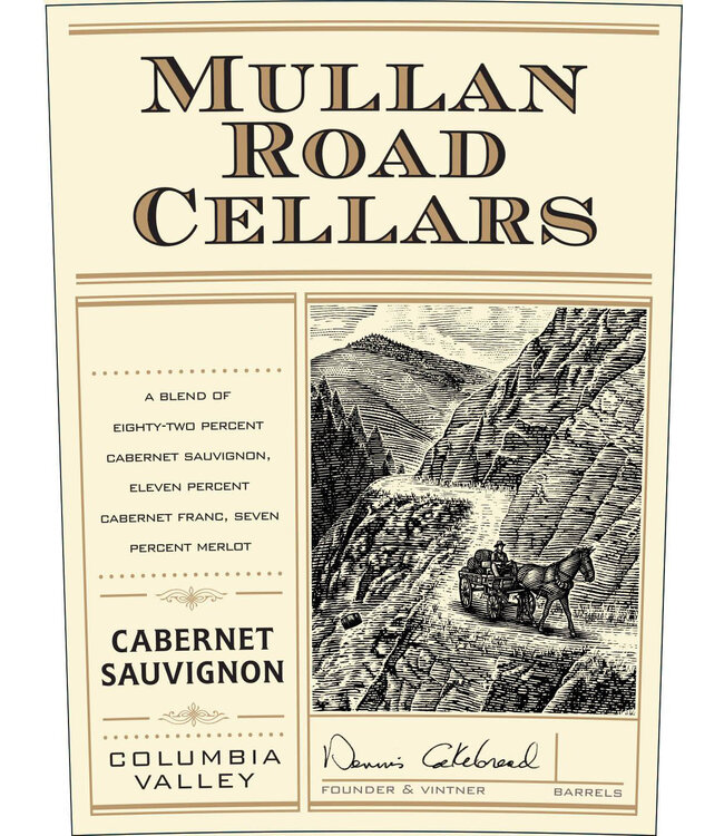 Mullan Road Cellars Cabernet Sauvignon 2019 | 750ml