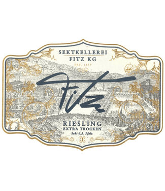 Sektkellerei Fitz Fitz-Ritter Riesling Extra Trocken Sekt (NV)
