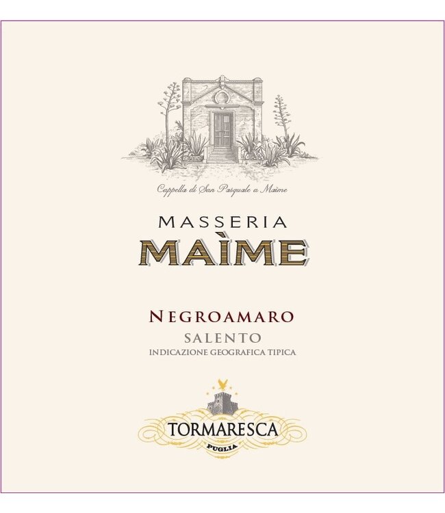 Tormaresca Negroamaro Salento Masseria Maìme 2021 | 750ml