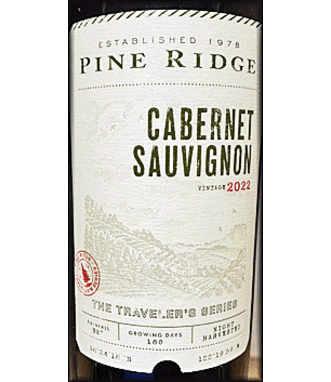 Pine Ridge The Traveler's Series Cabernet Sauvignon 2022 | 750ml