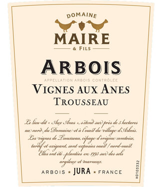 Domaine Maire & Fils Domaine Maire & Fils Arbois Trousseau Vignes Aux Ânes (2022)