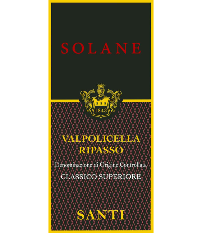 Santi Solane Valpolicella Classico Superiore Ripasso 2019 | 750ml