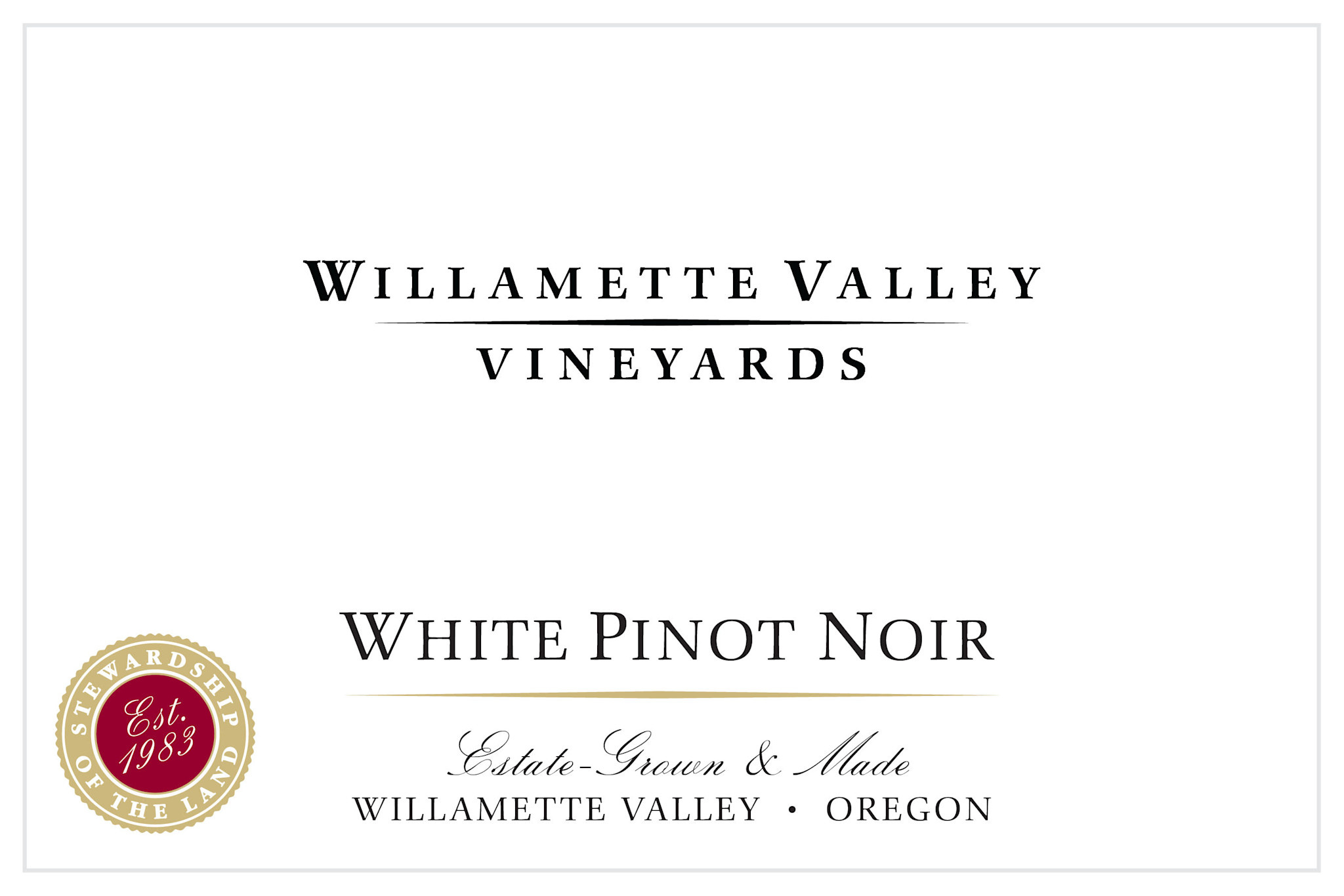 Willamette Valley Vineyards White Pinot Noir (2023) Vintage Wine