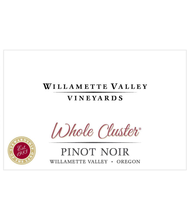 Willamette Valley Vineyards Whole Cluster Pinot Noir 2023 | 750ml