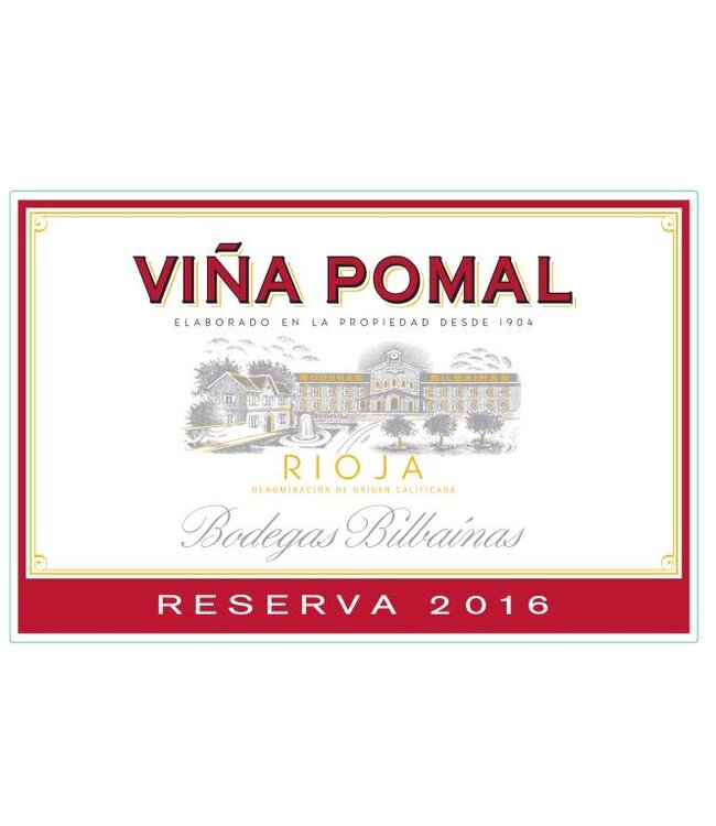 Bodegas Bilbainas Vina Pomal Reserva 2016 | 750ml
