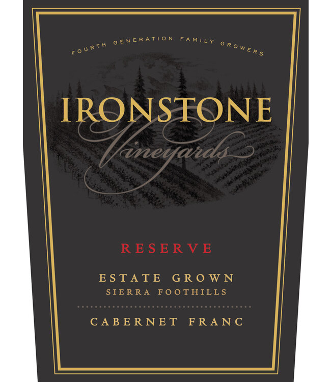 Ironstone Vineyards Reserve Cabernet Franc 2020 | 750ml