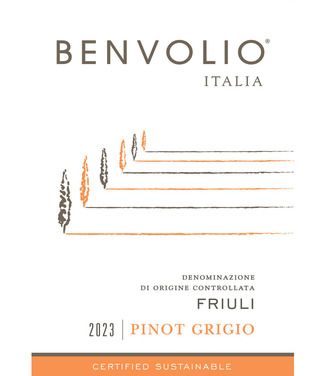 Benvolio Pinot Grigio 2023 | 750ml