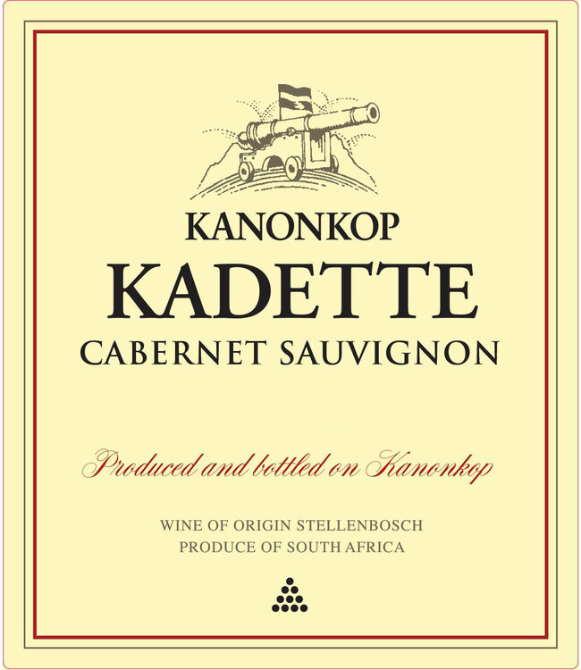 Kanonkop Kadette Cabernet Sauvignon 2020 | 750ml