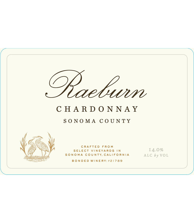 Raeburn Sonoma County Chardonnay 2022 | 750ml