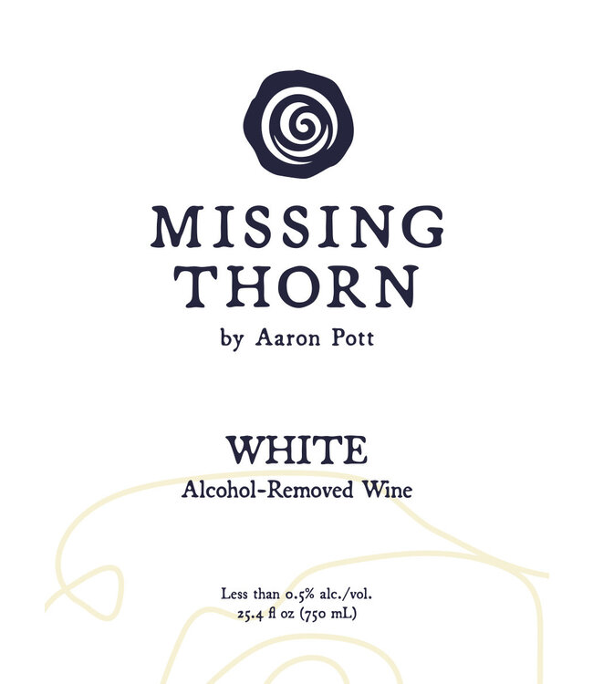 Missing Thorn Alcohol-Removed White NV | 750ml