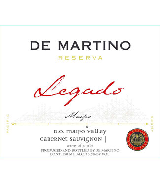 De Martino De Martino Legado Reserva Cabernet Sauvignon (2020)