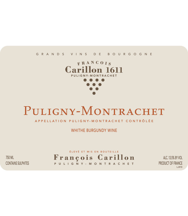 Francois Carillon Puligny-Montrachet 2022 | 750ml