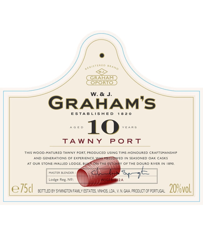 Graham's 10 Year Old Tawny Port  | 750ml