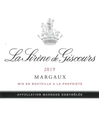 Chateau Giscours Chateau Giscours La Sirène de Giscours (2019)