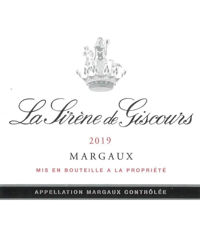 Chateau Giscours La Sirène de Giscours 2019 | 750ml