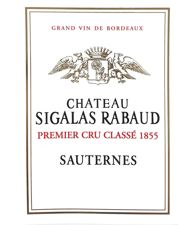 Chateau Sigalas Rabaud Sauternes 2021 | 375ml