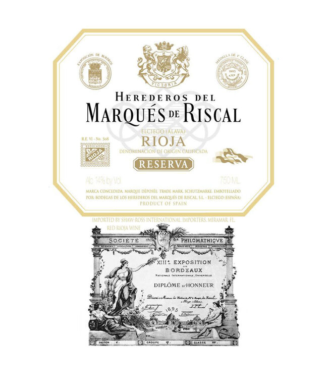 Marques de Riscal Rioja Reserva 2020 | 750ml