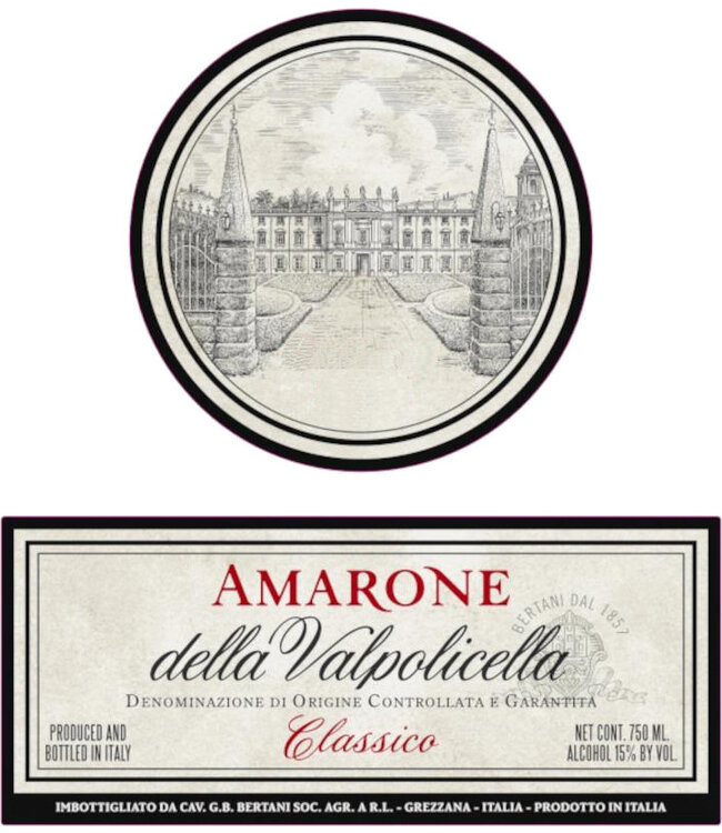 Bertani Amarone della Valpolicella Classico 2015 | 750ml
