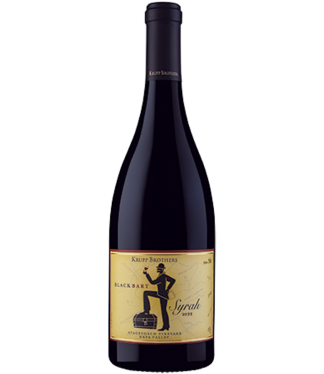 Krupp Brothers Black Bart Syrah Napa Valley 2022 | 750ml