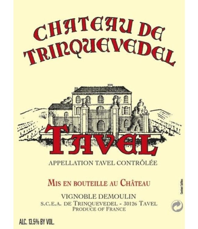 Chateau de Trinquevedel Tavel Rosé 2024 | 750ml
