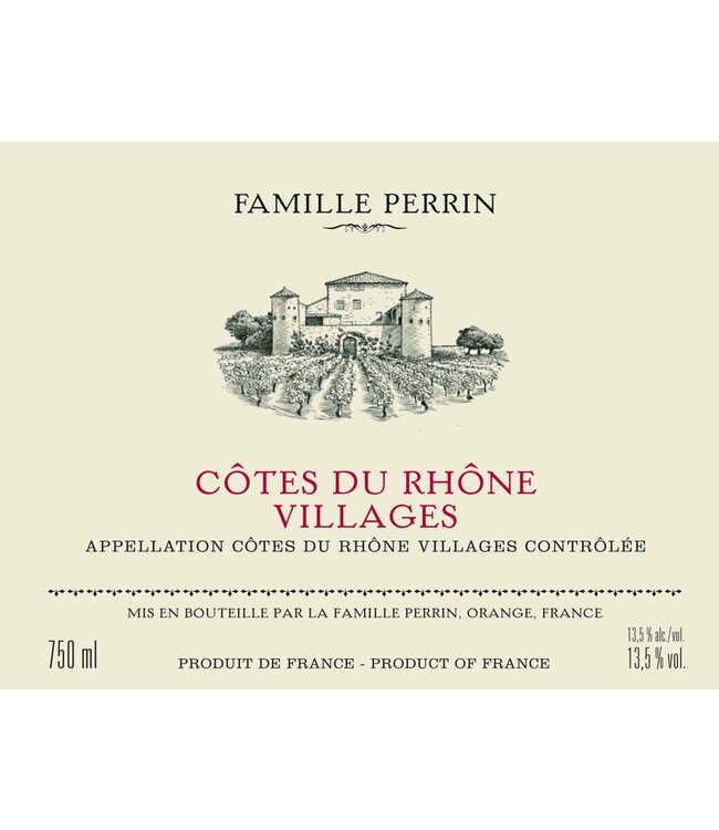Famille Perrin Côtes du Rhône Villages Rouge 2022 | 750ml